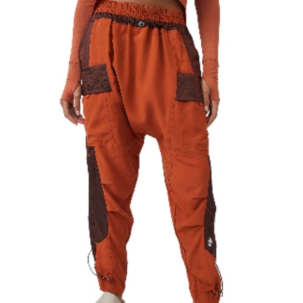 Free People Movement tricked out color block pants